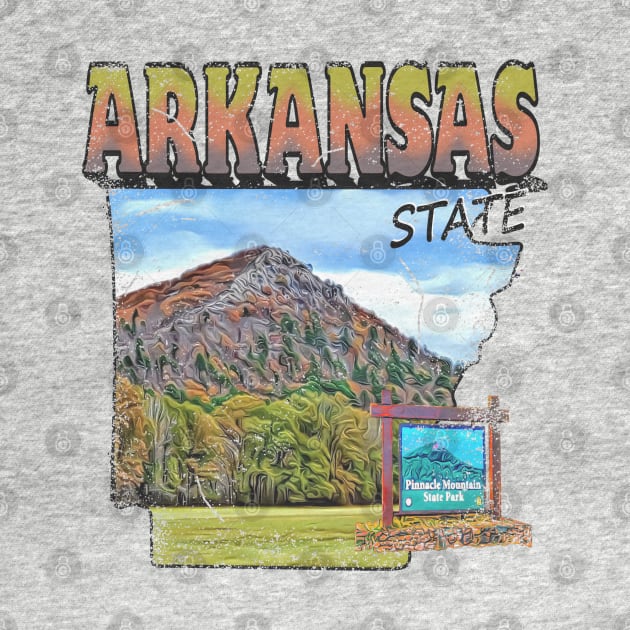 Distressed Arkansas by The Angry Possum